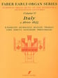 Faber Early Organ Series Vol 17 Organ sheet music cover